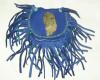 blue creative Bag w.green leaf